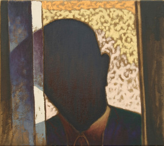 Besucher, 2015 / Öl auf Leinwand / 40x45 cm