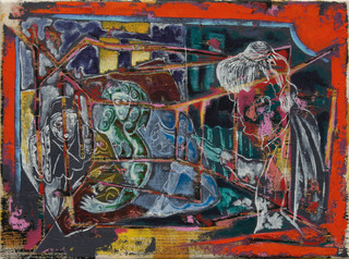 Die Anderen, 2024 / Öl auf Leinwand / 30x40 cm