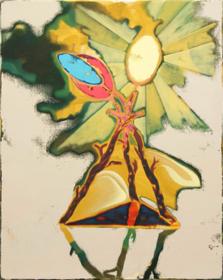Dreiklang, 2017 / Öl auf Leinwand / 70x55 cm