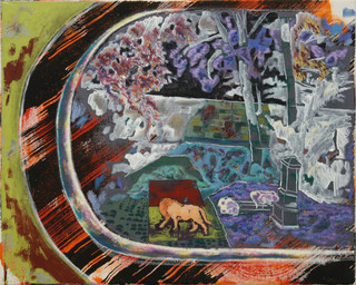 Sichtung, 2024 / Öl auf Leinwand / 40x50 cm