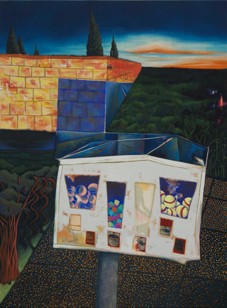 Versuchung, 2015 / Öl auf Leinwand / 150x110 cm